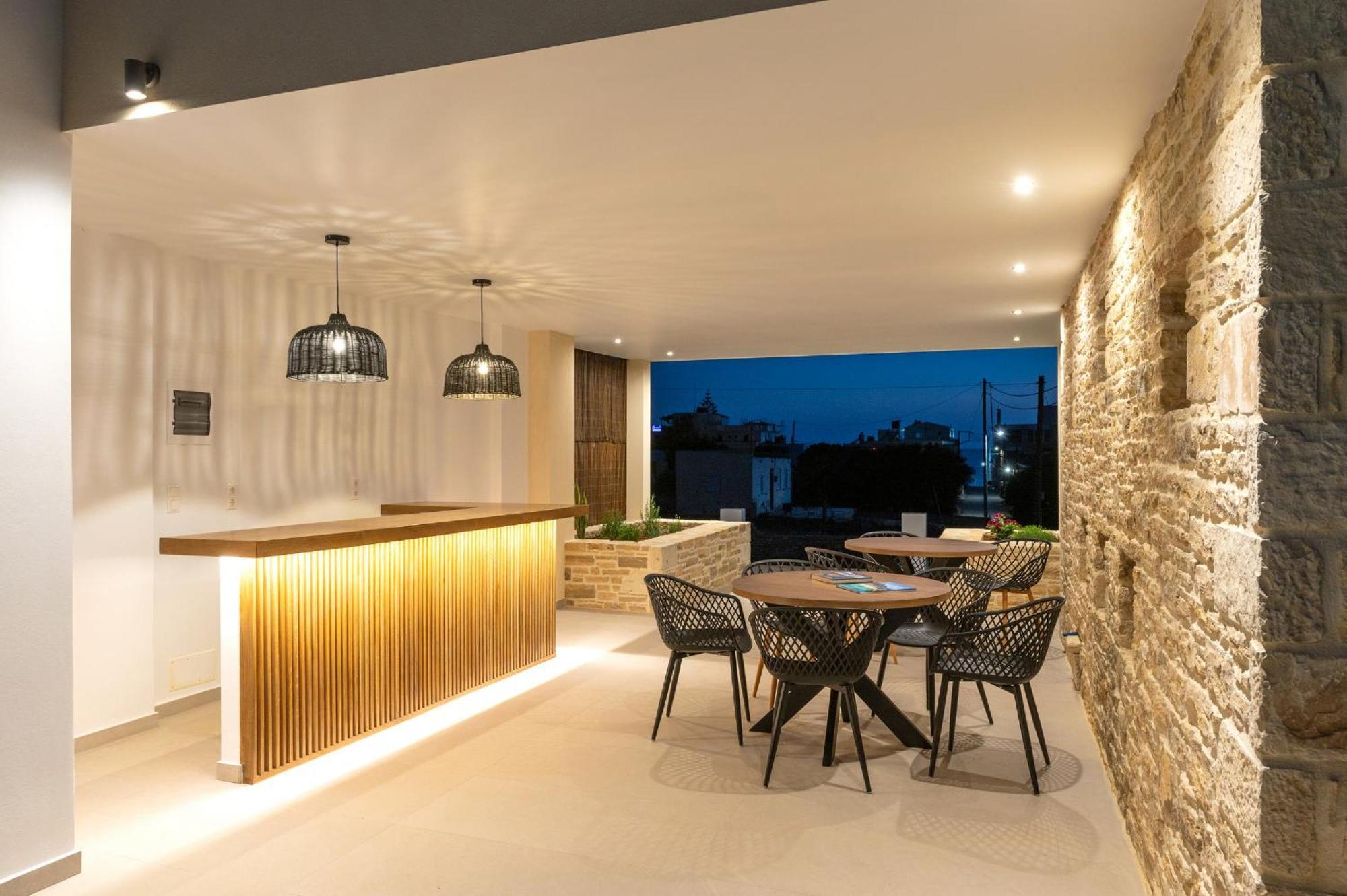 Ammokrinos Luxury Homes,150M From The Beach Kalamaki  Exteriör bild