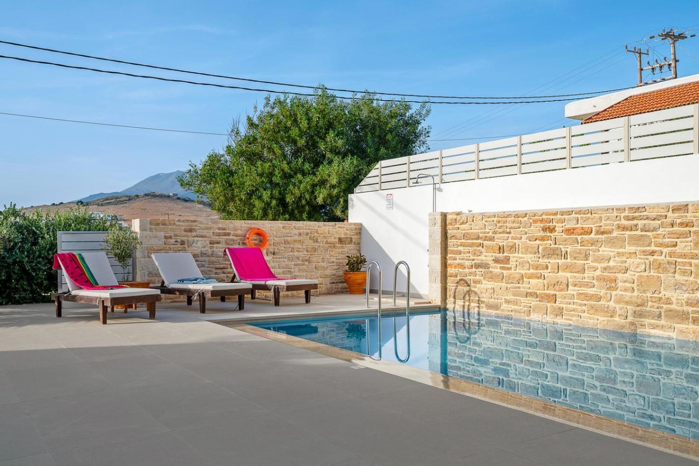 Ammokrinos Luxury Homes,150M From The Beach Kalamaki  Exteriör bild
